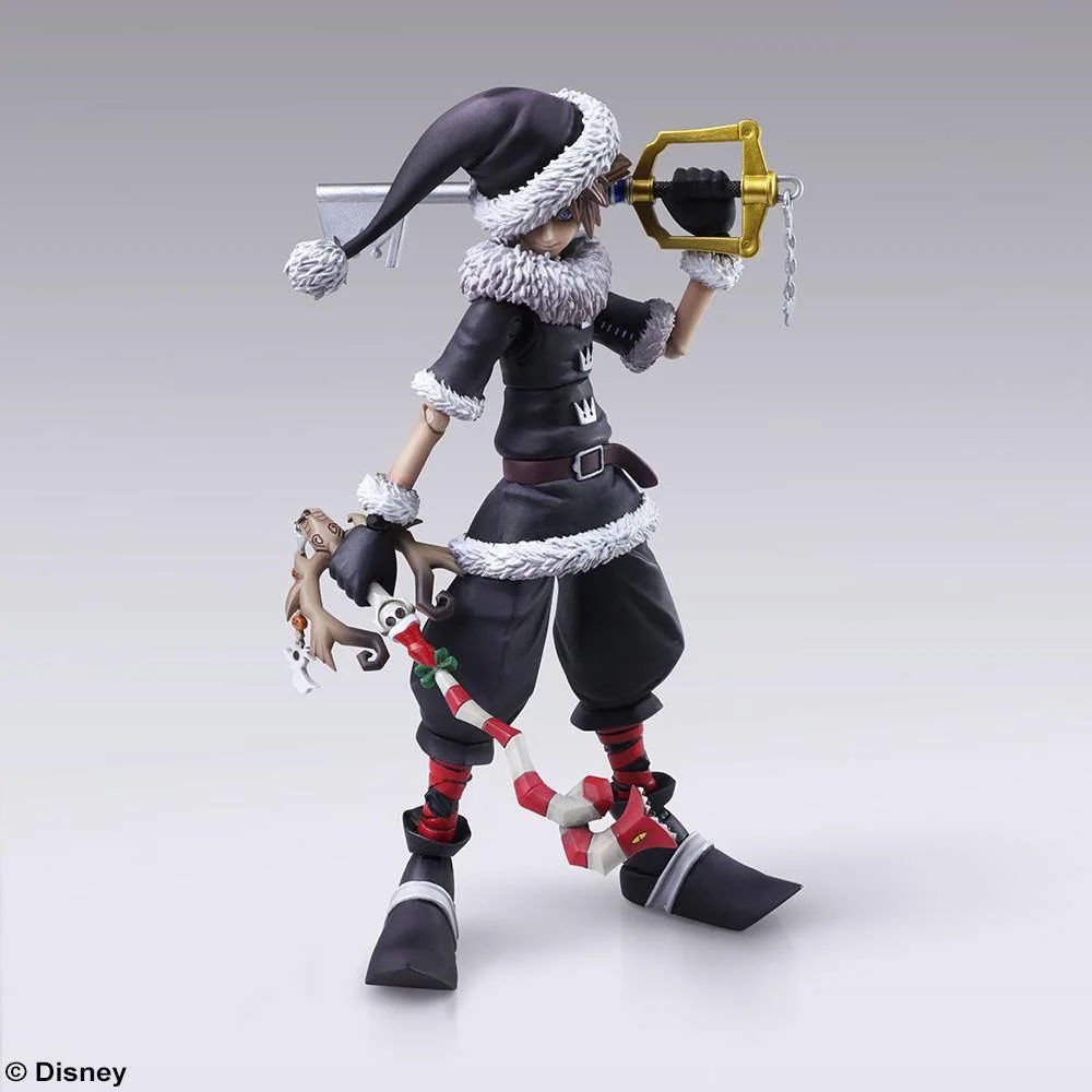 Kingdom Hearts II Bring Arts Action Figure Sora Christmas Town Ver. 15 cm